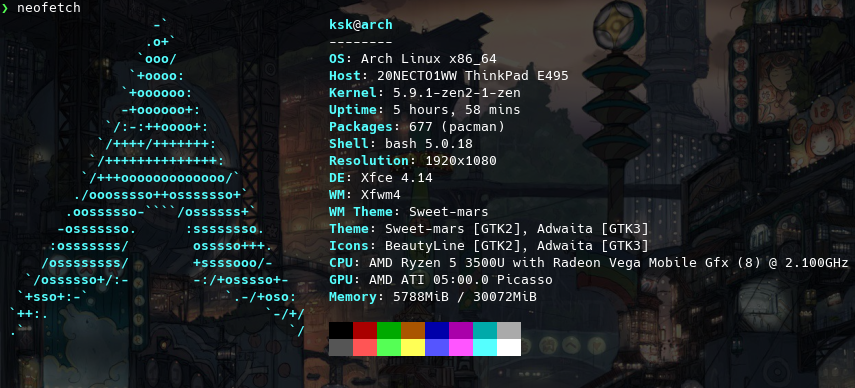 neofetch